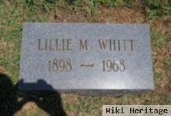 Mrs Lillie Mae Whitt