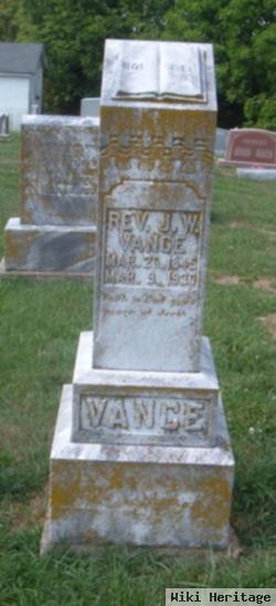 Rev Joseph William Vance