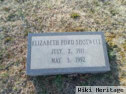 Elizabeth Ford Shotwell