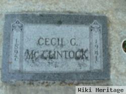 Cecil G. Mcclintock