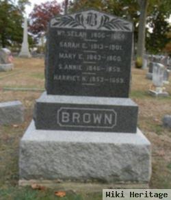 Mary E Brown