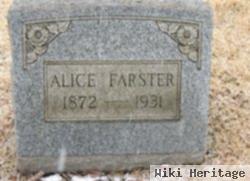 Alice Farster