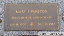 Mary P Vanston