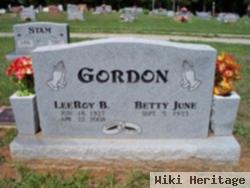 Betty "june" Archambo Gordon