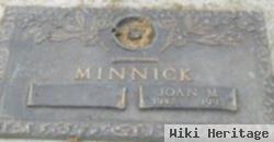 Joan M Minnick