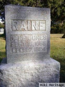 Jane Jones Raine