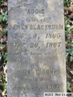 Infant Son Blackburn