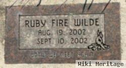 Ruby Fire Wilde