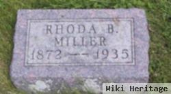 Rhoda B Miller