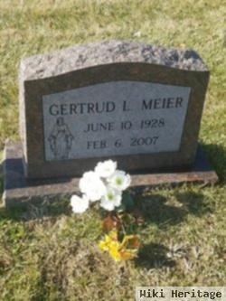 Gertrude L Meier