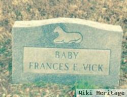 Frances Elizabeth Vick