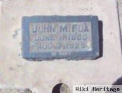 John M Fox