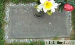 Ruth E Craig