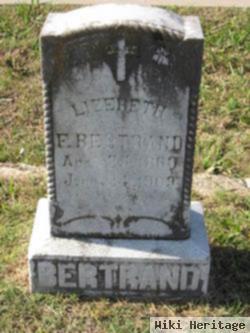 Elizabeth "lizebeth" Braden Bertrand