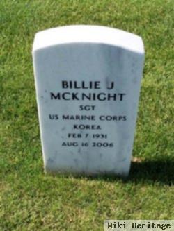 Billie J Mcknight