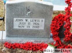 John W Lewis, Ii