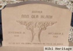 Ann Ola "annie" Wickson Heath