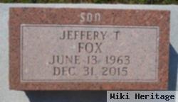 Jeffery T Fox