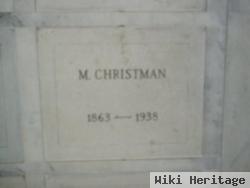 M. Christman