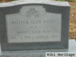 William Alan Hayes