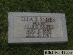 Ella T Snipes