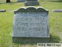 Julia A. Rice Quackenbush