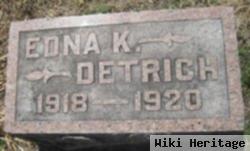 Edna K Detrich