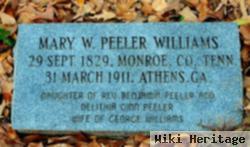 Mary W. Peeler Williams