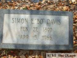 Simon Edward "bo" Davis