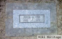 Julia A Cox