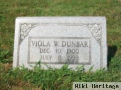 Viola W. Dunbar