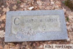 Catherine May Barber