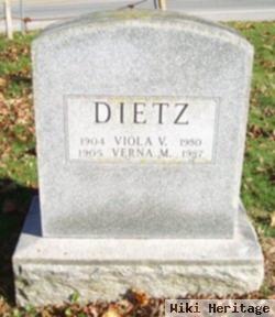 Verna M Dietz