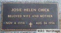 Josie Helen Cox Chick