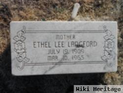 Ethel Lee Bodine Langford