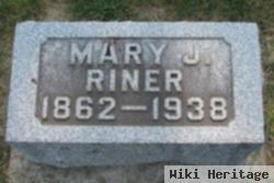 Mary J Meek Riner