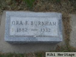 Ora F. Burnham