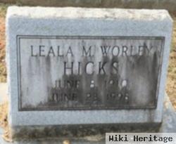 Leala M. Worley Hicks