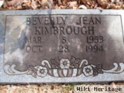 Beverly Jean Kimbrough