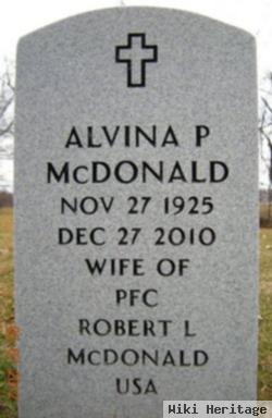 Alvina P Lesiak Mcdonald