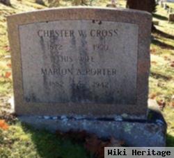 Marion A. Porter Cross