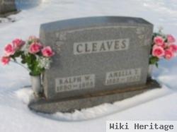 Ralph W Cleaves