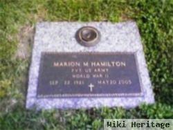 Marion M "chuck" Hamilton