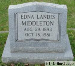 Edna Landis Middleton