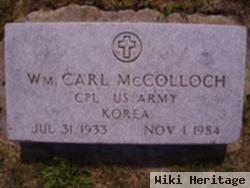 Cpl William Carl Mccolloch