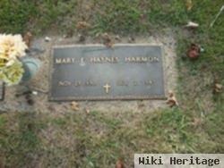 Mary E Haynes Harmon