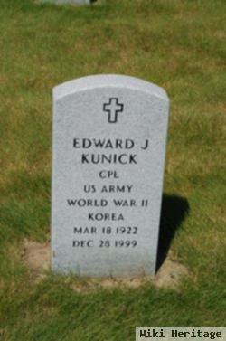 Edward J Kunick