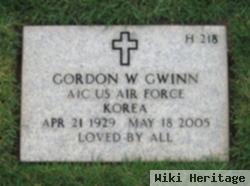 Gordon W Gwinn