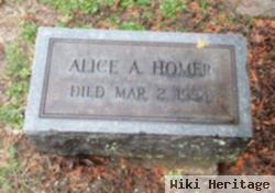 Alice A. Homer