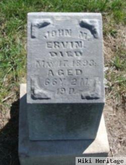 John Mcllhaney Ervin